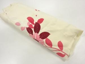 アンティーク　花模様着物洗い張り